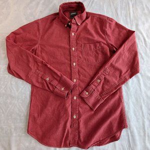 Bonobos Tailored Slim fit button down shirt red - medium